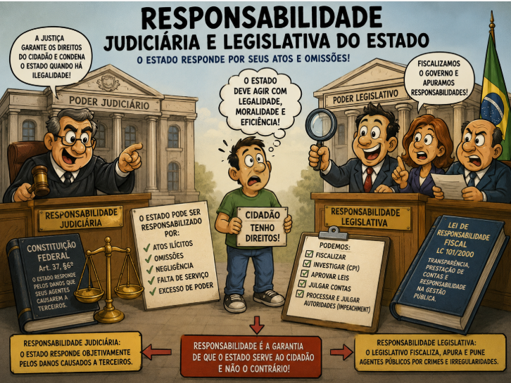 AULA 09 – RESPONSABILIDADE JUDICIÁRIA E LEGISLATIVA DO ESTADO